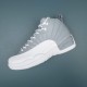 Nike Air Jordan 12 White Gray AJ12 Basketball Shoes For Men