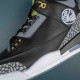 Nike Air Jordan 3 Black Yellow AJ3 Basketball Shoes For Men Women