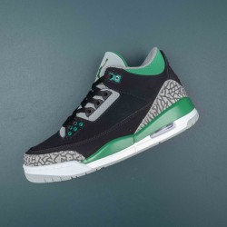 Nike Air Jordan 3 White Green Mid-top AJ3 Basketball Shoes For Men 