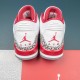 Nike Air Jordan 3 White Red Brown AJ3 Basketball Shoes For Men