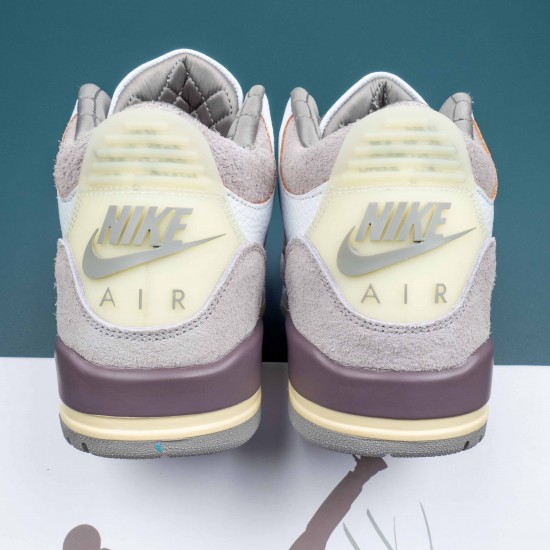 Nike Air Jordan 3 Beige Gray AJ3 Basketball Shoes For Men Women