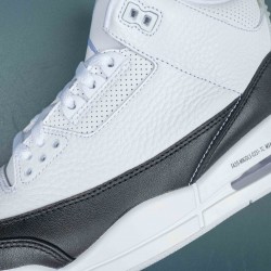 Nike Fragment Design x Air Jordan 3 White AJ3 Basketball Shoes For Men 