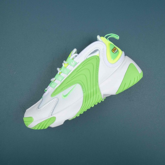 Nike Zoom 2K Green White Yellow Casual Shoes For Men