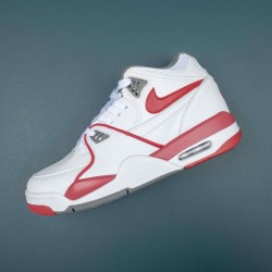 Nike Air Fight 89 Red White Gray Basketball Shoes For Men 