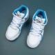 Nike Air Fight 89 White Blue Basketball Shoes For Men