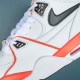 Nike Air Fight 89 White Orange Low-top Basketball Shoes For Men