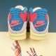 Nike Air Jordan 4 UNC Blue Pink AJ4 Basketball Shoes For Men