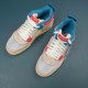 Nike Air Jordan 4 UNC Blue Pink AJ4 Basketball Shoes For Men