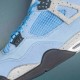 Nike Air Jordan 4 Blue Gray AJ4 Basketball Shoes For Men