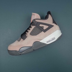 Nike Air Jordan 4 Gray Fuchsia AJ4 Basketball Shoes For Men Women 