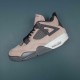 Nike Air Jordan 4 Gray Fuchsia AJ4 Basketball Shoes For Men Women