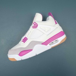 Nike Air Jordan 4 Pink AJ4 Basketball Shoes For Men 