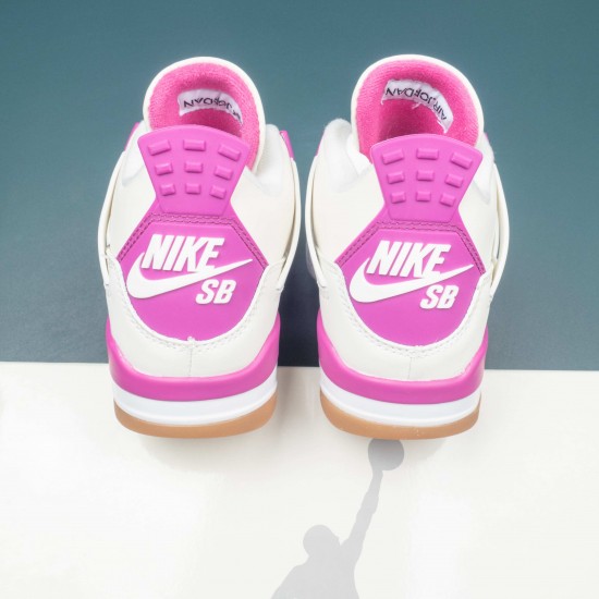 Nike Air Jordan 4 Pink AJ4 Basketball Shoes For Men