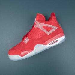 Nike Air Jordan 4 Red AJ4 Basketball Shoes For Men Women 