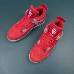 Nike Air Jordan 4 Red AJ4 Basketball Shoes For Men Women 