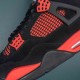 Nike Air Jordan 4 Red Black AJ4 Basketball Shoes For Men