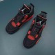 Nike Air Jordan 4 Red Black AJ4 Basketball Shoes For Men