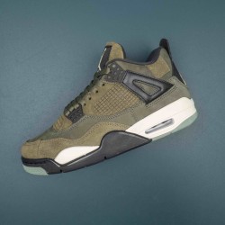 Nike Air Jordan 4 Craft Medium Olive AJ4 Green Basketball Shoes For Men 