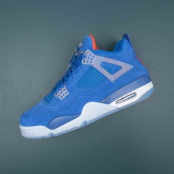 Nike Air Jordan 4 PE Gators AJ4 Blue Basketball Shoes For Men 