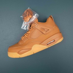 Nike Air Jordan 4 Premium Ginger Brown AJ4 Basketball Shoes For Men 