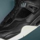 Nike Air Jordan 4 Premium Pony HAir Black AJ4 Basketball Shoes For Men