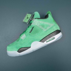 Nike Air Jordan 4 Retro AJ4 Green Basketball Shoes For Men 