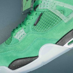 Nike Air Jordan 4 Retro AJ4 Green Basketball Shoes For Men 