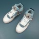 Nike Air Jordan 4 Snorlax Custom AJ4 Blue Pink AJ4 Basketball Shoes For Men Women