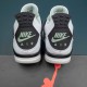 Nike Air Jordan 4 White Green Low-top AJ4 Basketball Shoes For Men