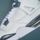 NikeAir Jordan 4 Columbia AJ4 White Blue Basketball Shoes For Men Women