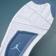 NikeAir Jordan 4 Columbia AJ4 White Blue Basketball Shoes For Men Women