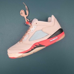 Nike Air Jordan 5 Pink High-top AJ5 Basketball Shoes For Men 