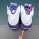 Nike Air Jordan 5 White Purple AJ5 Basketball Shoes For Men Women