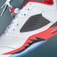 Nike Air Jordan 5 White Red High-top AJ5 Basketball Shoes For Men Women