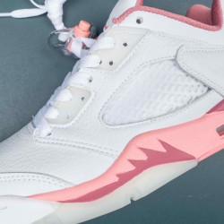 Nike Air Jordan 5 Retro Low Fundamental Pink High-top AJ5 Basketball Shoes For Men Women 