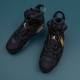 Nike Air Jordan 6 Black Gold High-top AJ6 Basketball Shoes For Men