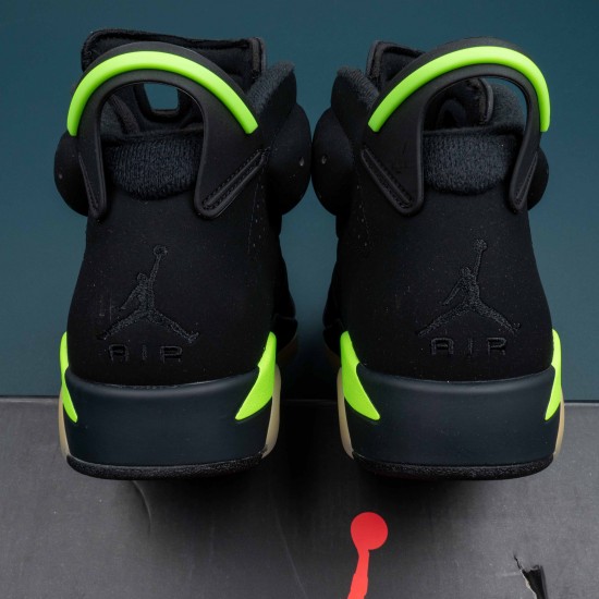 Nike Air Jordan 6 Black Green High-top AJ6 Basketball Shoes For Men