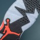 Nike Air Jordan 6 Orange Black White High-top AJ6 Basketball Shoes For Men