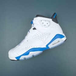 Nike Air Jordan 6 Sport Blue AJ6 High-top AJ6 Basketball Shoes For Men 