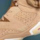 Nike Air Jordan 6 Tan High-top AJ6 Basketball Shoes For Men