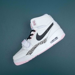 Jordan Legacy 312 White Black Pink Foam Women Shoes AT4040-106 