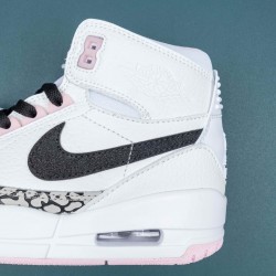 Jordan Legacy 312 White Black Pink Foam Women Shoes AT4040-106 