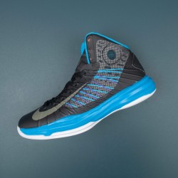 Nike Hyperdunk 2012 Black Blue Basketball Shoes For Men 