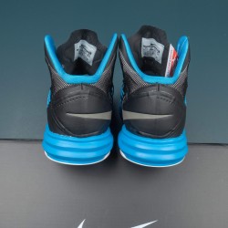 Nike Hyperdunk 2012 Black Blue Basketball Shoes For Men 