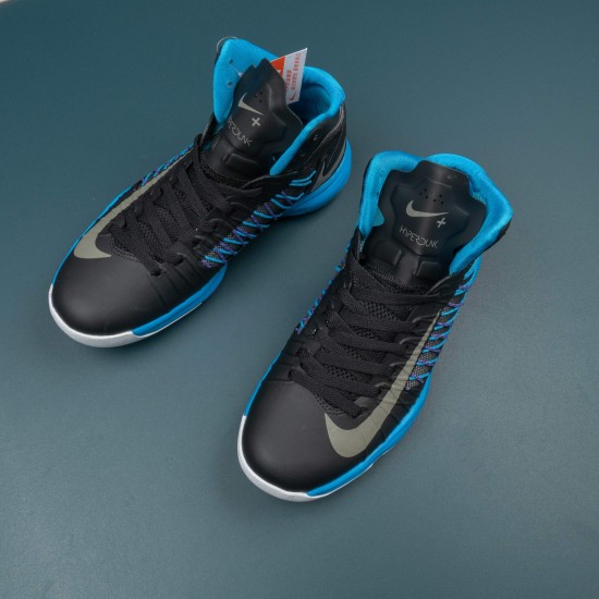 Nike Hyperdunk 2012 Black Blue Basketball Shoes For Men