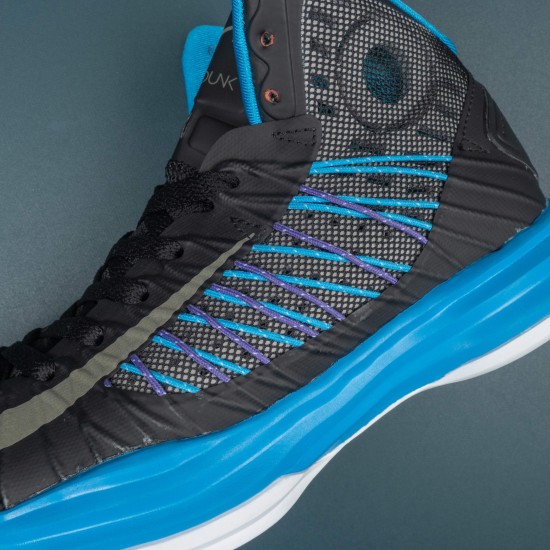 Nike Hyperdunk 2012 Black Blue Basketball Shoes For Men