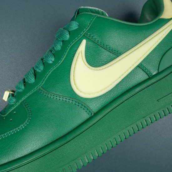 Nike AMBUSH x Air Force 1 Green Yellow Low-top Brown For Men Women AF1 Casual Shoes