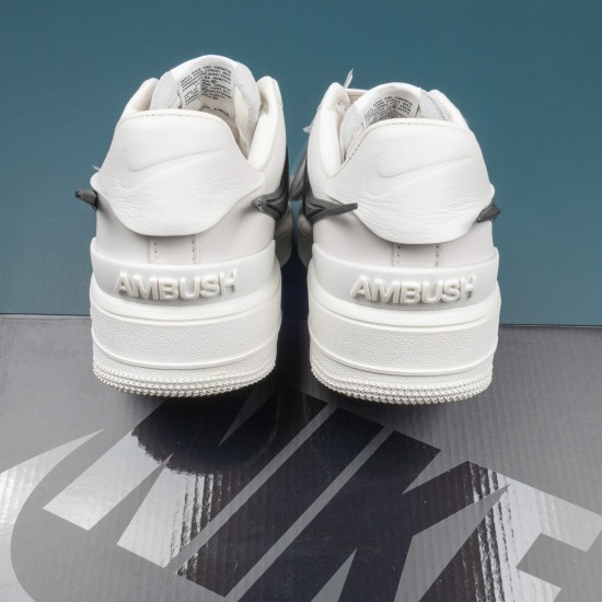 Nike AMBUSH x Air Force 1 Low AF1 White Black Low-top Brown For Men Women Casual Shoes