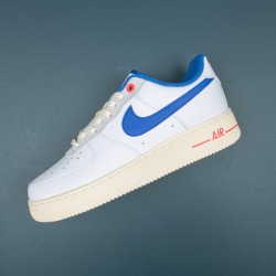 Nike Air Force 1 Beige Blue Low-top AF1 Casual Shoes For Men Women 