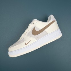 Nike Air Force 1 Beige Low-top AF1 Casual Shoes For Men Women 